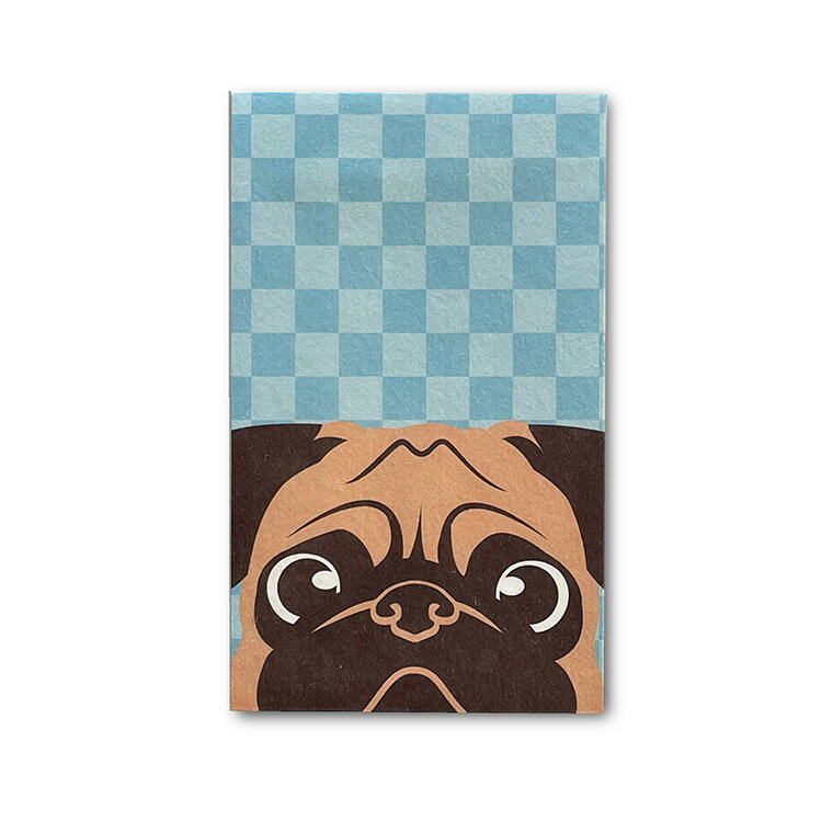 ポチ袋 パグ 5枚入り2セット　1000円ポッキリ