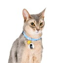 【メール便】CAT Amo.k アモワークス キャット ONIGIRI カラー レッド ブルー S M サイズ 猫用 首輪 セーフティーバックル 810155