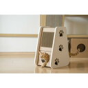 「White House」A型 ／ 猫用 キャットハウス　爪とぎ　ガリガリにゃん　 ECOでおしゃれなデザインの日本製 強化ダンボール