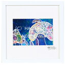 楽天スーパーSALE 白線画家『猫沢八郎』DRAWS COLORFUL MUSHROOMS.猫八が描く茸。 (ポストカードサイズ) 限定8点 (猫 ネコ ねこ...