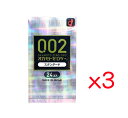 (750747)コンドーム うすい スキン 避妊具 オカモト 0.02 ゼロツー スタンダード 24個入り(1箱)x3個セット(4)
