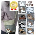 犬 オリジナルグッズ お散歩バッグ ショルダー ペットボトル ちいかわ パグ シーズー シュナウザー ダックスフンド 柴犬 フレンチブルドッグ 雑貨 おやつケー...