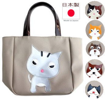 漫画猫 ネコ柄バッグ ガーリー ちいかわトートバッグ 猫グッズ 雑貨 好き おもしろ プレゼント かわいい 人気 癒し お薦め ハンドメード 面白 ユニーク
