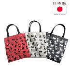 猫柄バッグ ランチバッグ 猫の集会 猫グッズ 猫雑貨 プレゼント 猫好き ビニールコーティング トートバッグ 黒/赤/生成り|