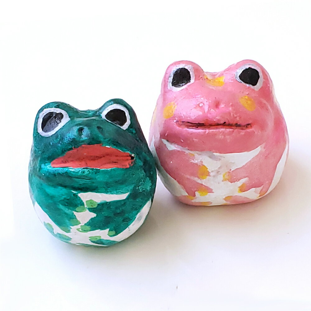 カナサン堂のお守りカエル-The gardian frogs- 【楽ギフ_包装】金運/人気運/ギフト/プレゼント/幸運/ラッキー/縁起物/招福/開運/チャーム/...