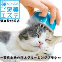 【猫楽堂】 猫ちゃんのご褒美エステ★ キャンディ・ブラシ 猫 ブラシ マッサージ 毛取り 短毛 長毛 よく取れる 人気