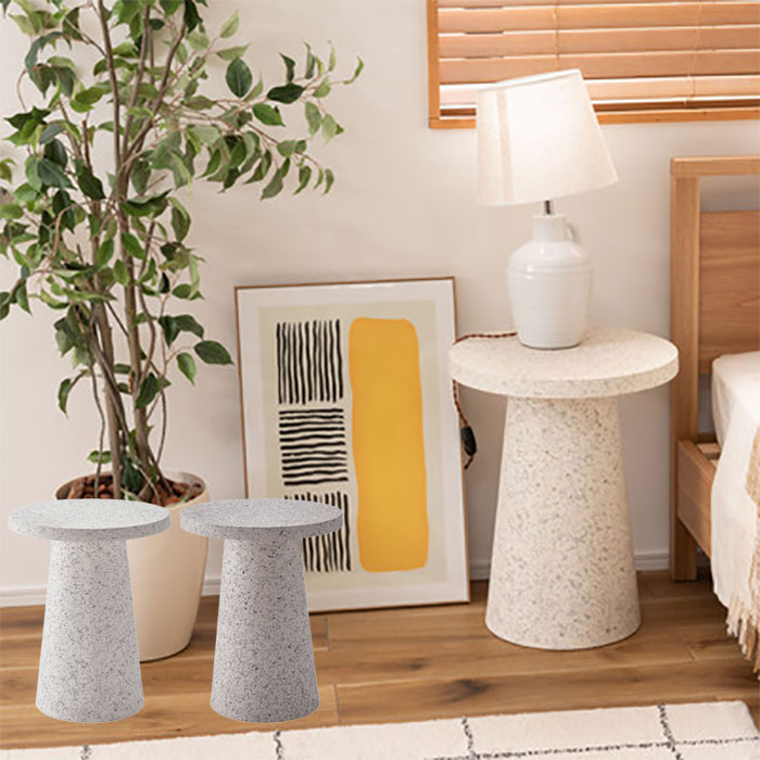 サイドテーブル（1点単品）MAR-11 マーブル テーブル ミニテーブル ナイトテーブル コーヒーテーブル ..