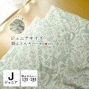 日本製 ジュニア 掛け布団カバー 布団カバー 135×185cm ハーベスト柄 綿100% ファスナータイプ 洗濯 洗える 丸洗いOK 両面プリント 子供サイズ...