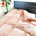 羽毛合い掛け布団 防炎 羽毛布団 キング 230×210cm ダウン0.6kg 日本防炎協会認定 防炎マーク付き 日本製 No.42