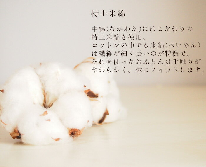 日本製 綿わたたっぷり お昼寝布団セット 10...の紹介画像2