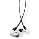 SHURE シュア イヤホン AONIC 215 有線 マイク付き SE215DYWH+UNI-A ホワイト 高遮音性 ゲーム ゲーミング スペシャルエディション カナル型 ワイヤレス変換可(別売) MMCX リケーブル プロ仕様 低音強化 配信 音楽