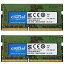 2祻å Crucial ΡPC  PC4-21300(DDR4-2666) 8GB SODIMM CT8G4SFS8266 ¹͢