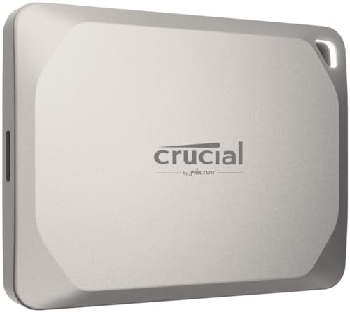 Crucial X9 Pro For Mac 外付け SSD 1TB USB3.2 Gen2対応 最大読込速度1050MB/秒 正規代理店保証品 Mylio Offer付属モデル CT1000X9PROMACSSD9B02