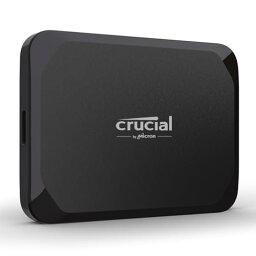 Crucial X9 外付け SSD 2TB USB3.2 Gen2対応 最大読込速度1050MB/秒 正規代理店保証品 Mylio Offer付属モデル CT2000X9SSD902