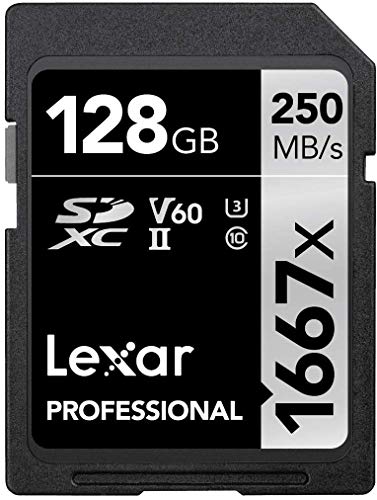 Lexar LT[vtFbVi1667 128GB SDXC UHS-II / U3J[h LSD128CBNA1667