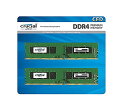 CFD販売 デスクトップPC用メモリ DDR4-2666 (PC4-21300) 32GB 2枚 (64GB) 無期限保証 相性保証 288pin Crucia...