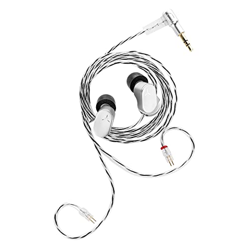 Moondrop 水月雨(MOONDROP) 耳掛け式 カナル型 イヤホン 蘭 - LAN 再生周波数帯域15Hz-37,000Hz ベリリウムメッキドーム複合振動板 MIMステンレス鋼筐体 着脱式2Pinケーブル 国内正規品保証1年間