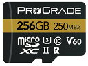 ProGrade Digital (プログレードデジタル) microSDXC UHS-II V60 GOLD 256GB 正規輸入品