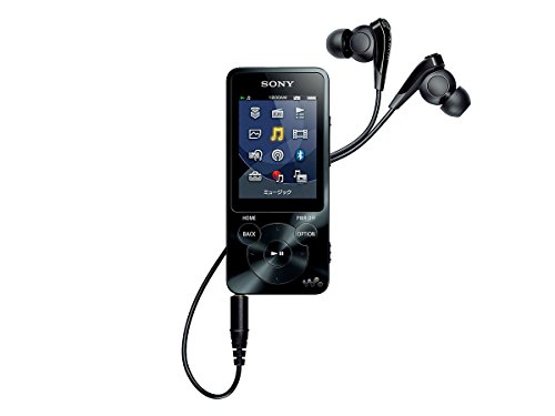 ソニー SONY ウォークマン Sシリーズ NW-S14 : 8GB Bluetooth対応 イヤホン付属 2014年モデル ブラック NW-S14 B