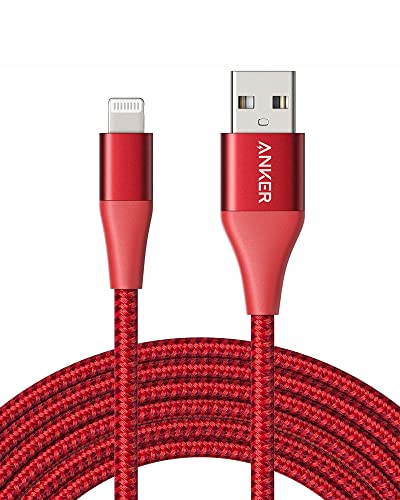 Anker PowerLine+ II ライトニングケーブル MFi認証 高耐久 iPhone 14 / 13 / 12 / SE(第3世代) iPad 各種対応 (3.0m レッド) Anker PowerLine+ II ライトニングケーブル MFi認証 高耐久 iPhone 14 / 13 / 12 / SE(第3世代) iPad 各種対応 (3.0m レッド)