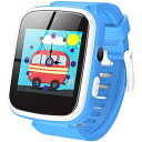 AGPTEK 日本正規品 キッズ 腕時計 子供用 スマートウォッチ smart watch for kids 時計 女の子 男の子 1.54inタッチスクリー 35万高画素 動画 撮影 自撮り 文字盤DIY 8GB内蔵 歩数計 録音 ゲーム 音楽再生