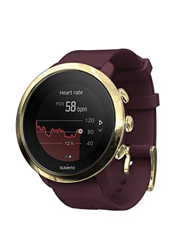 SUUNTO(スント) SUUNTO3 FITNESS (スント3 フィットネス) 活動量計 スマートウォッチ 日本正規品 メーカー保証 SS050054000 バーガンディ