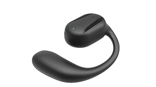 2023年新登場 耳掛け式 片耳 耳穴を塞がない Bluetooth 5.2ワイヤレスイヤホン 瞬時接続 漏れ低減 Hi-Fi高音質 16H再生 120時間待機 オープンイヤー 外の音も聞こえる 快適フィット 左耳用 ハ…