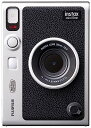 富士フイルム(FUJIFILM) チェキ Evo ハイブリッドインスタントカメラ(インスタントカメラ/スマホプリンター/デジタルカメラ) instax mini Evo ブラック INS MINI EVO BLACK C(2)