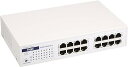 エレコム スイッチングハブ ギガビット 16ポート 耐熱50度 ループ防止機能 EHB-UG2A16-S(2)