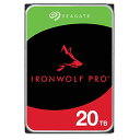 Seagate IronWolf Pro 3.5インチ データ復旧 3年付 20TB 内蔵 ハードディスク HDD CMR 5年保証 6Gb/s 256MB 7...