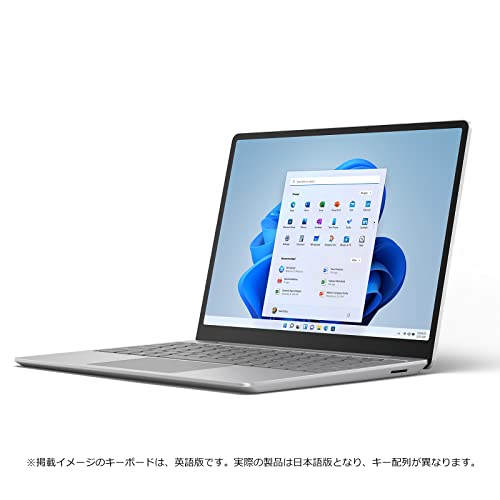 マイクロソフト Surface Laptop Go 2/ 第 11 世代 Intel® Core™ H35 i5-1135G7 / Office HB 2021搭載 / 12.4インチ /8GB / 128GB /プラチナ 8QC-00015