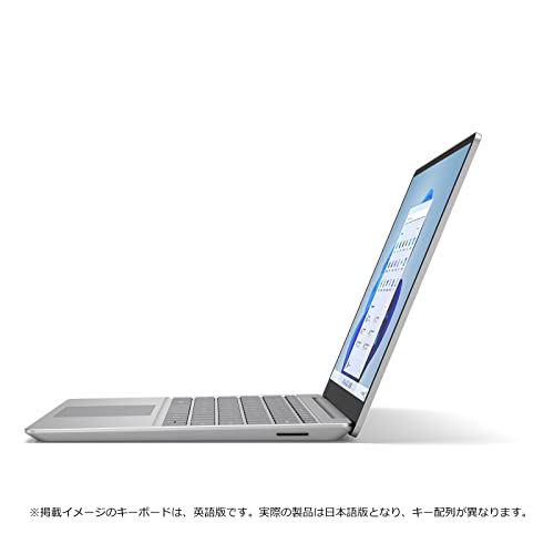 マイクロソフト Surface Laptop Go 2/ 第 11 世代 Intel® Core™ H35 i5-1135G7 / Office HB 2021搭載 / 12.4インチ /8GB / 128GB /プラチナ 8QC-00015
