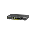 正規品 ネットギア NETGEAR スイッチングハブ 5ポート 1G PoE+ (63W) 金属筐体 静音ファンレス メーカー3年保証 アンマネージスイッチ G...