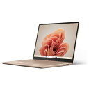 マイクロソフト Surface Laptop Go 3 / Office HB 2021 搭載 / 12.4インチ /第12世代 Core-i5 /16GB/256GB / サンドストーン XKQ-00015