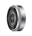 ソニー(SONY) 広角単焦点レンズ APS-C E16mm F2.8 デジタル一眼カメラα Eマウント 用 純正レンズ SEL16F28
