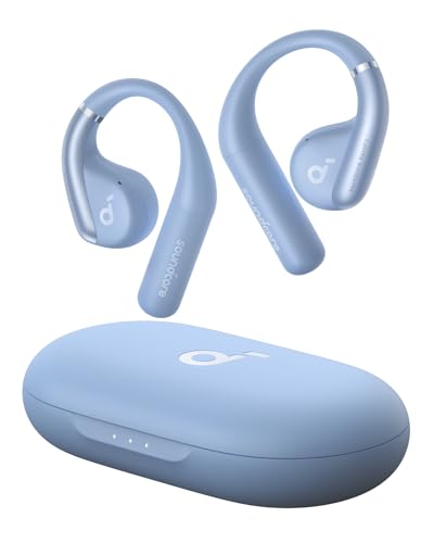 Anker Soundcore AeroFit Bluetooth 5.3 オープンイヤー型ワイヤレスイヤホン / IPX7防水規格/ 最大42時間再生 / マルチポイント接続/PSE技術基準適合 グレイッシュブルー Anker Soundcore AeroFit Bluetooth 5.3 オープンイヤー型ワイヤレスイヤホン / IPX7防水規格/ 最大42時間再生 / マルチポイント接続/PSE技術基準適合 グレイッシュブルー