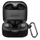 For AVIOT TE-Q3 ケース HVUYAL 紛失防止用のフックを搭載した 軽量 キズ防止 防塵 傷つきにくい 柔らかなシリカゲルのスポーツクールなデザ...