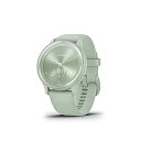 ガーミン(GARMIN) vivomove Sport Silver/Cool Mint ハイブリッドスマートウォッチ 日本正規品 小