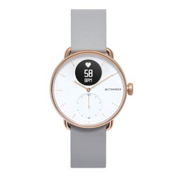 ウィジングズ スマートウォッチ Withings ScanWatch フランス生まれのスマートウォッチ 38mmモデル ローズゴールド RoseGold 最大30日間充電持続 心拍の急激な変化就寝中の呼吸の乱れを検知 血中酸素 日本正規代理店品 HWA09-MODEL 5-ALL-R