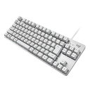 Logicool(ロジクール) ロジクール K835OWB 有線 メカニカルキーボード 青軸 クリッキー テンキーレス コンパクト メカニカル キーボード 有線 有線キーボード オフホワイト windows surface K835 国内正規品(2)