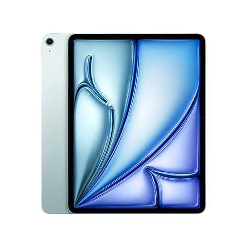 Apple 2024 13 インチiPad Air (M2): Liquid Retina ディスプレイ、128GB、横向きの 12MP フロントカメラ/12MP バックカメラ、Wi-Fi 6E、Touch ID、一日中使えるバッテリー - ブルー Apple 2024 13 インチiPad Air (M2): Liquid Retina ディスプレイ、128GB、横向きの 12MP フロントカメラ/12MP バックカメラ、Wi-Fi 6E、Touch ID、一日中使えるバッテリー - ブルー