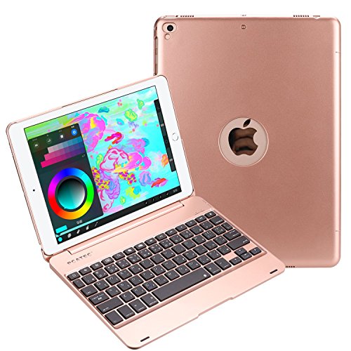 PCATEC iPad 9.7(20186) / iPad 9.7 (20175) / iPad air p Bluetooth L[{[hP[XPCJo[ Macbookɕϐg {ꂩȓ͑Ή (iPad Model :A1