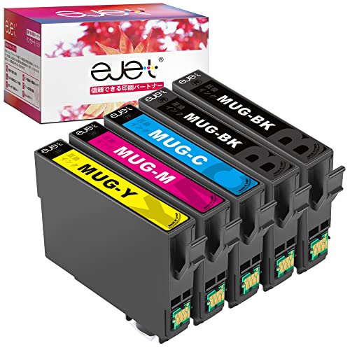 ejet mug-4cl エプソン 用 インク マグカップ epson 対応 ew-052a インク ew-452a インク 互換インク 4色パック(合計5本) 増量 残量表示 エプソン 用 インク マグカップ 純正と併用 プリンターインク ejet mug-4cl エプソン 用 インク マグカップ epson 対応 ew-052a インク ew-452a インク 互換インク 4色パック(合計5本) 増量 残量表示 エプソン 用 インク マグカップ 純正と併用 プリンターインク