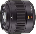 パナソニック(Panasonic) 標準単焦点レンズ マイクロフォーサーズ用 ルミックス LEICA DG SUMMILUX 25mm/F1.4 II ASPH. ブラック H-XA025