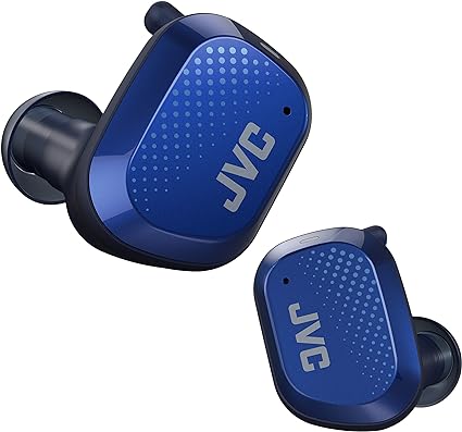 JVC HA-AE5T-A 完全ワイヤレスイヤホン 本体質量6.2g小型軽量ボディ最大27時間再生 防水防塵仕様 Bluetooth Ver5.0対応 スポーツ向け ブルー