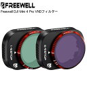 Freewell Mini 4 Pro用 Variable ND VND1-5 Stop、VND6-9 Stop 2パック ラン&ガンカメラレンズフィルター 国内正規品