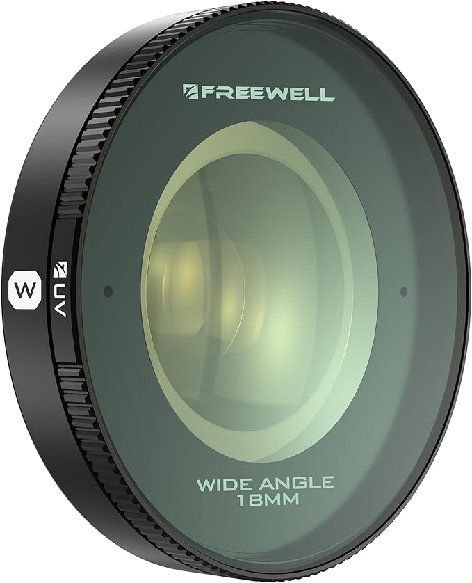 Freewell 18mm 広角レンズ Freewell Sherpa & Galaxyシリーズケースに対応 - 比類のない光学と汎用性