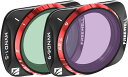 Freewell VNDフィルター 2パック 可変ND (ミストエディション) 1-5ストップ 6-9ストップ Osmo Pocket 3用 - リアルタイムで露出を調整