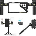 【7/19~26日限定★P10倍!】【在庫処分特価】Freewell Samsung S24 Ultra 対応 ジーニアス リグ Genius Rig 360° 回転 スタビライザー 自撮り棒 三脚 リモートコントロール 送料無料 国内正規品 FW-S24U-GVK