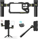 【7/13〜15日限定★P10倍!】Freewell iPhone 16 Pro 対応 ジーニアス リグ Genius Rig 360° 回転 スタビライザー ...